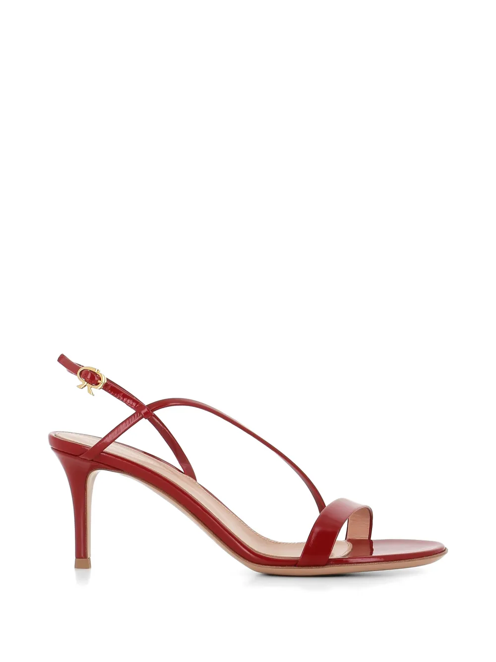 Gianvito Rossi Manhattan strappy heeled sandals Rood