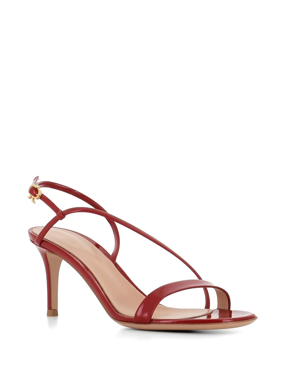 Gianvito Rossi Manhattan strappy heeled sandals Rood
