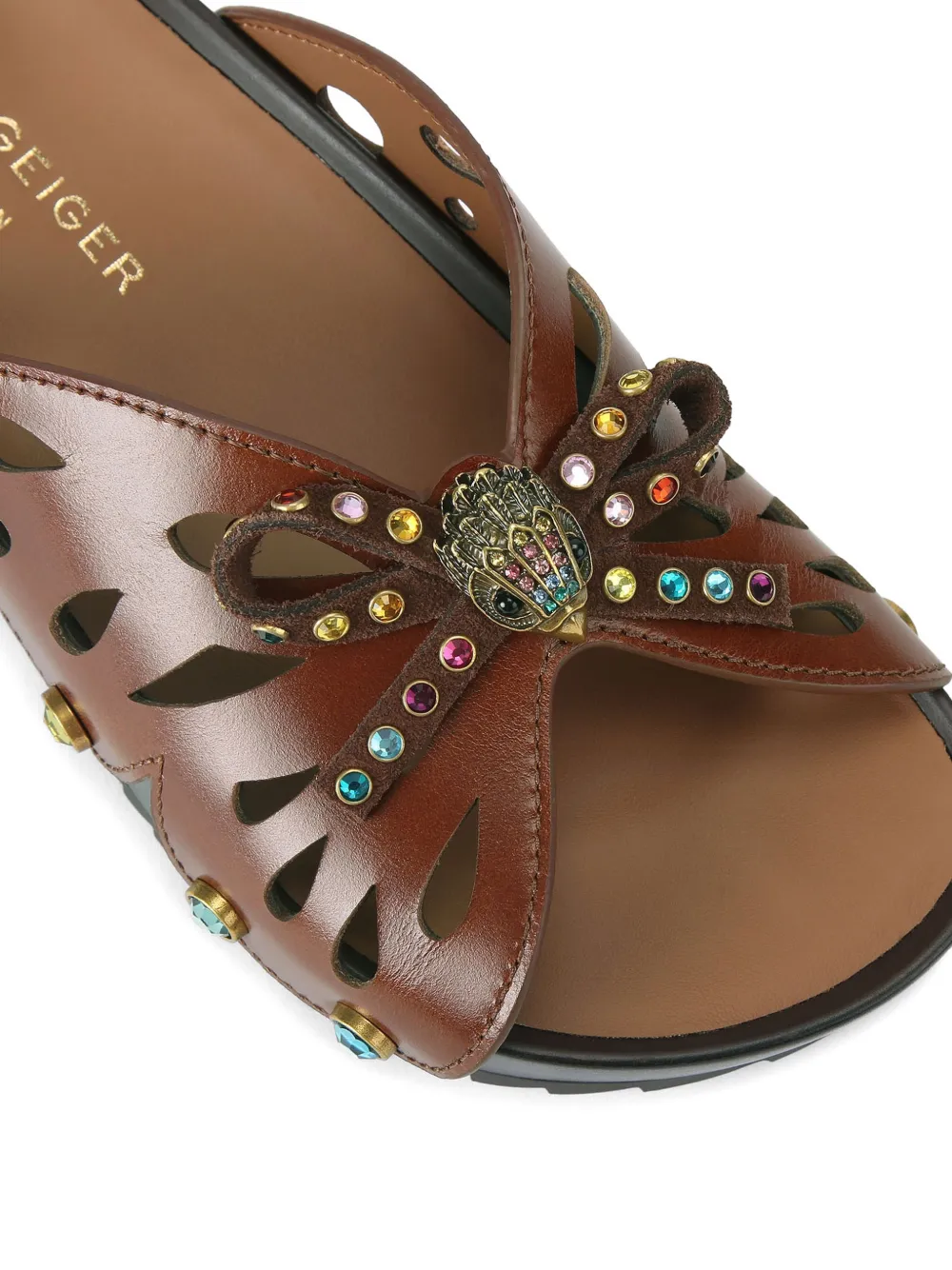 Kurt Geiger London Boho Butterfly sandalen Bruin