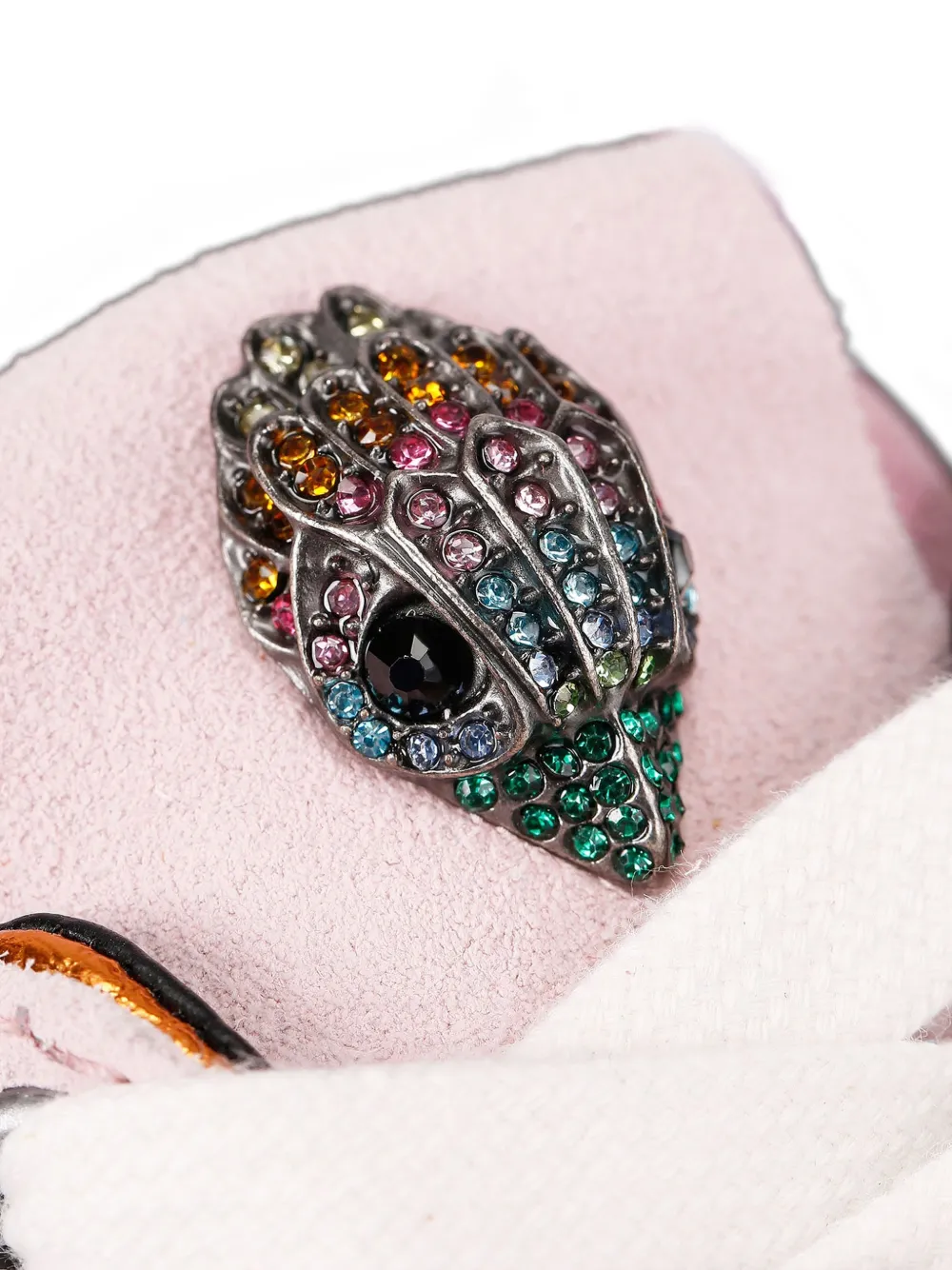 Kurt Geiger London Islington sneakers verfraaid met franje Roze