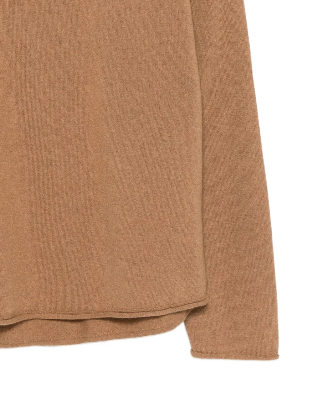 Guest In Residence Round-neck Sweater in Neutrals, view 3