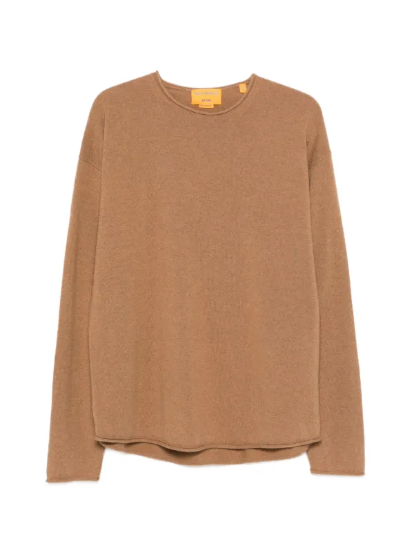 Guest In Residence Round-neck Sweater in Neutrals