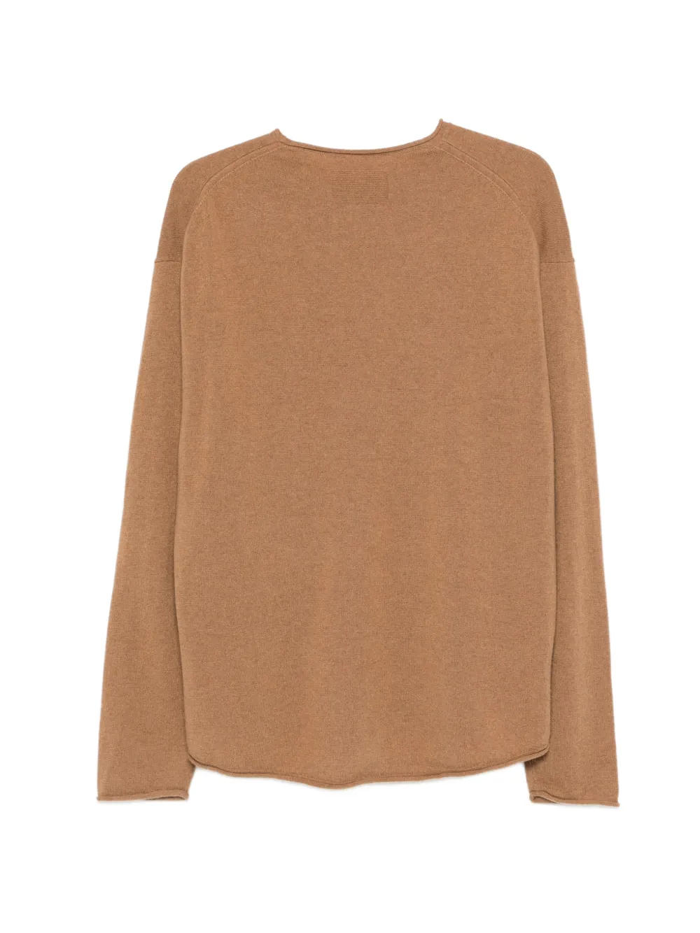 Guest In Residence Round-neck Sweater in Neutrals, view 2