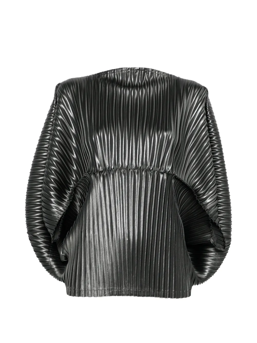 Issey Miyake Top plissettato - Nero