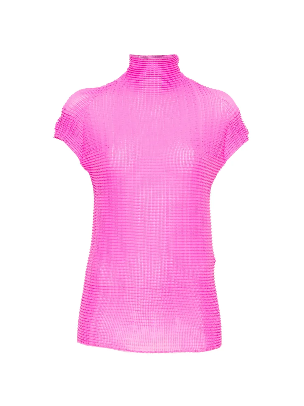 Issey Miyake Top plissettato - Rosa