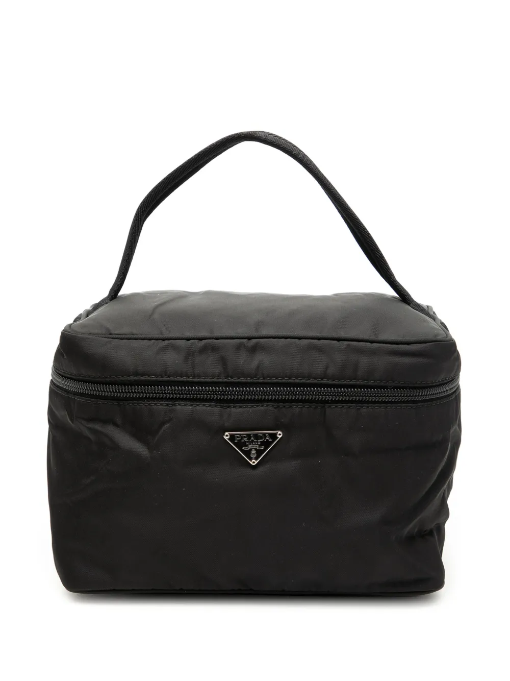 Prada Pre-Owned 2000-2013 Tessuto vanity bag - Nero