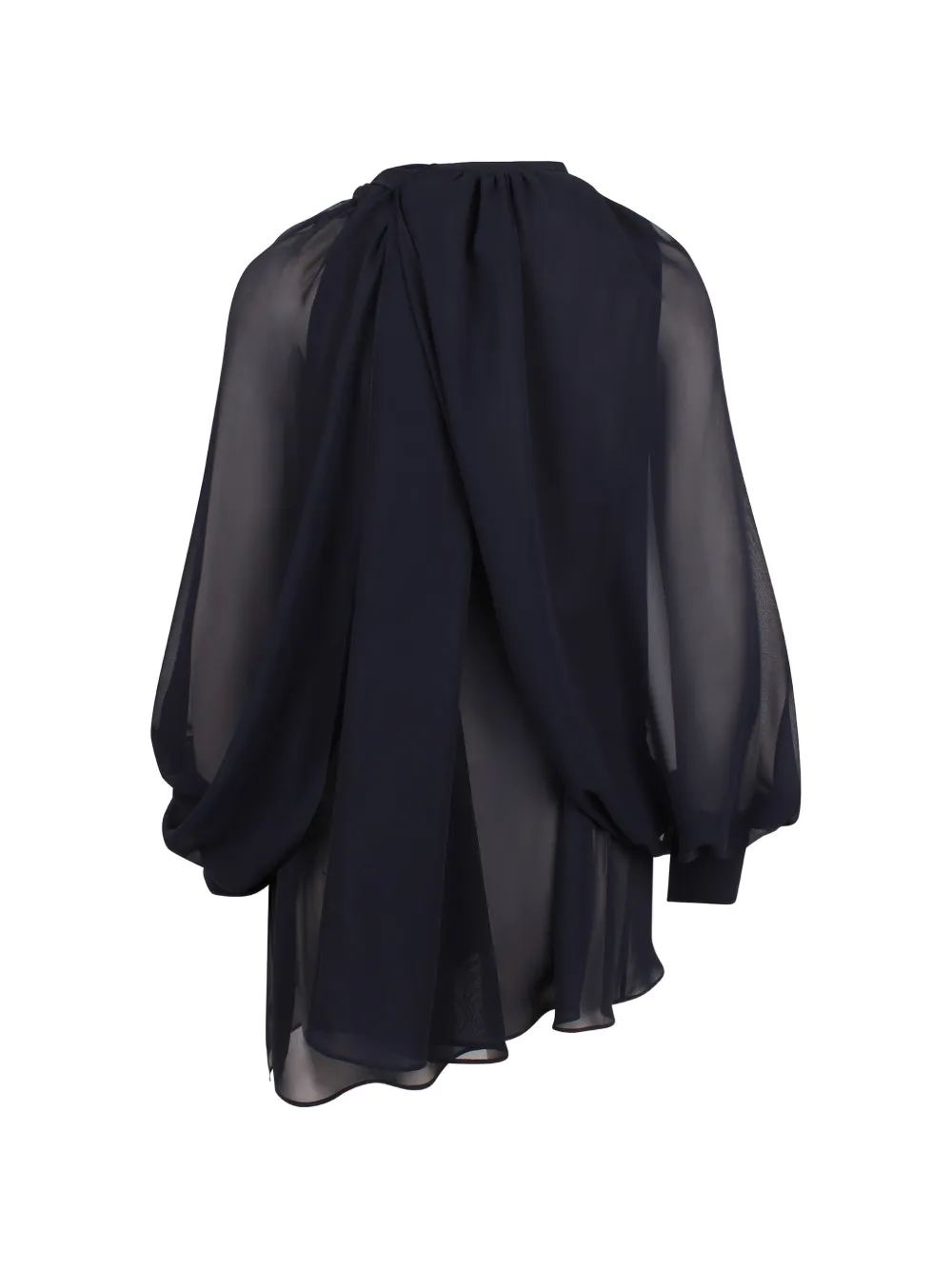  Gianluca Capannolo Draped Blouse - Blue 
