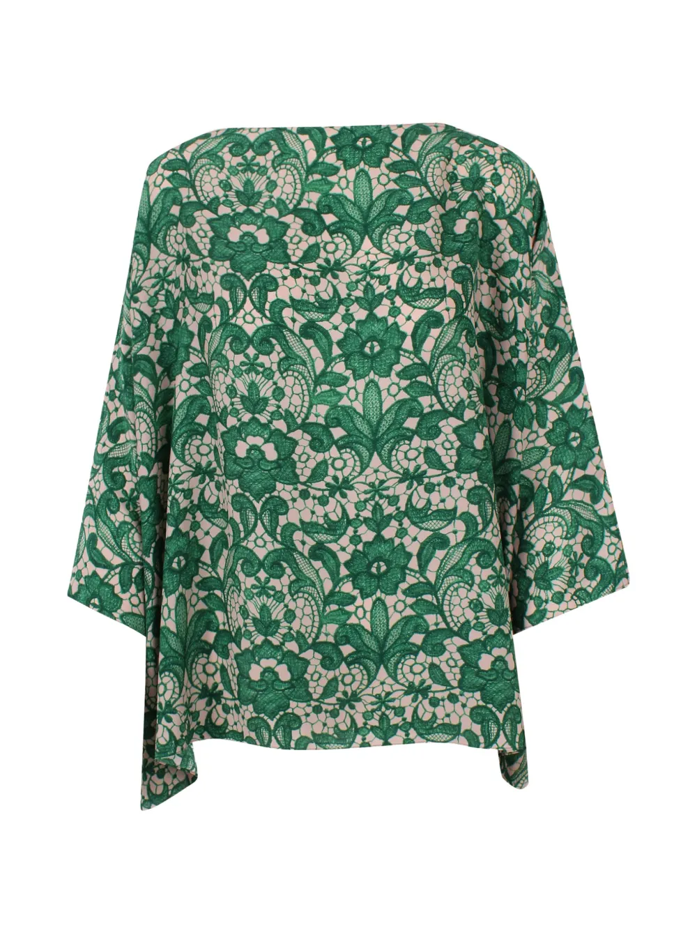 Gianluca Capannolo floral-lace blouse - Verde