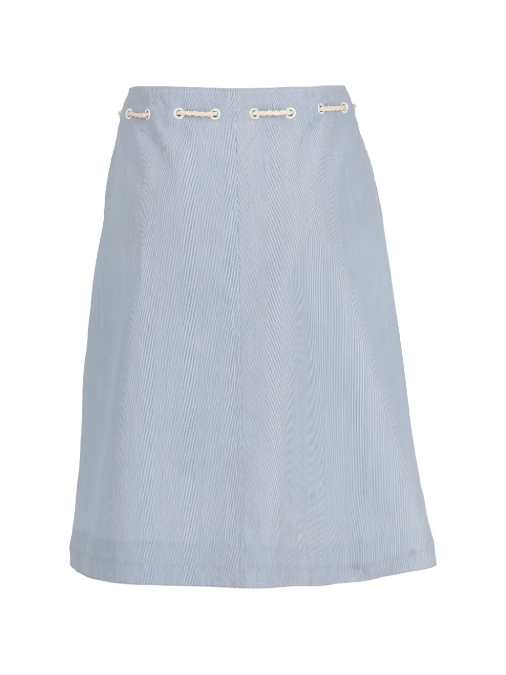 Drawstrings Zip Skirt