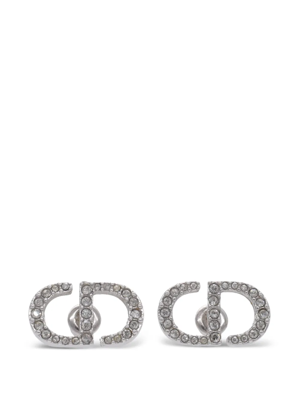 Christian Dior Pre-Owned gemstones earrings - Argento