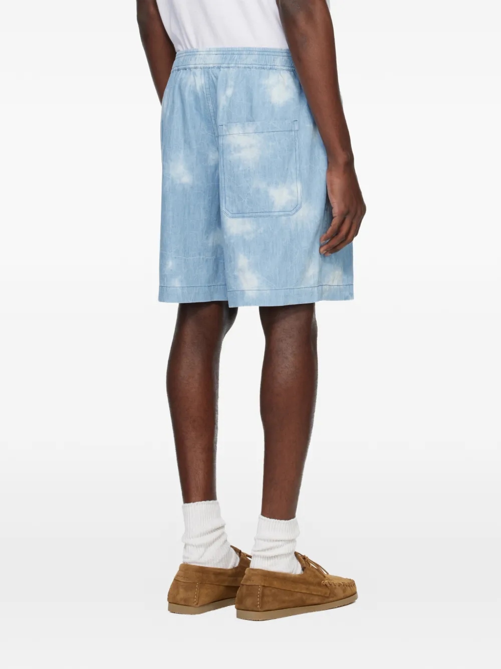 MARANT Thydra shorts met trekkoordsluiting Blauw