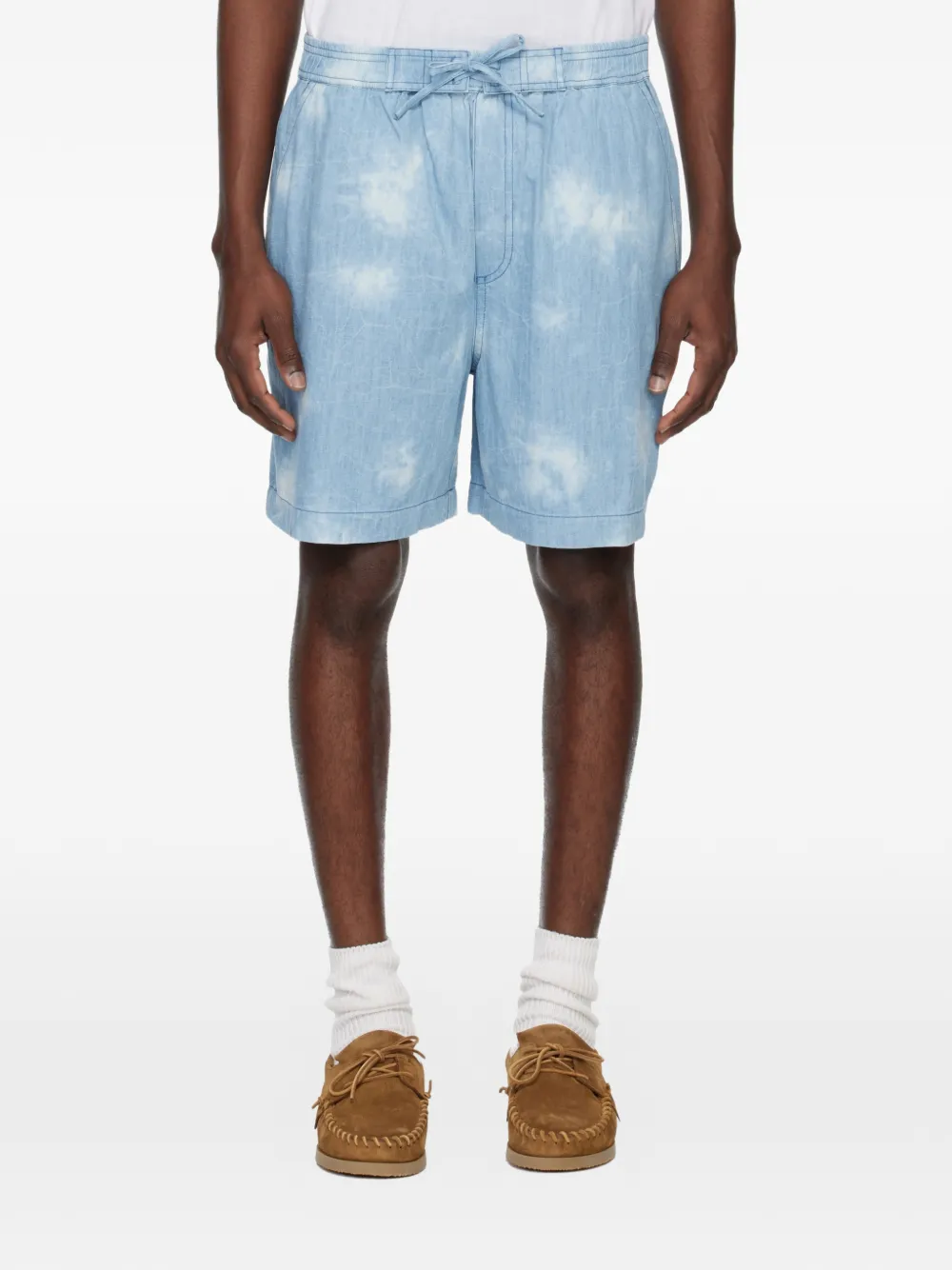  Marant Thydra Drawstring-fastening Shorts - Blue 