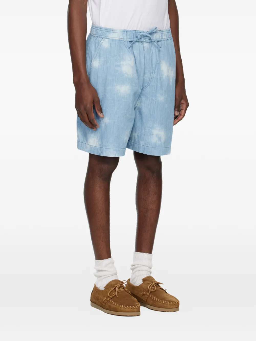 MARANT Thydra shorts met trekkoordsluiting Blauw