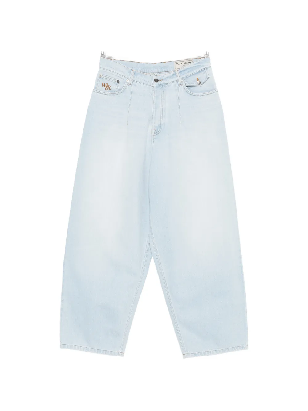 WALK IN PARIS balloon-leg jeans - Blu