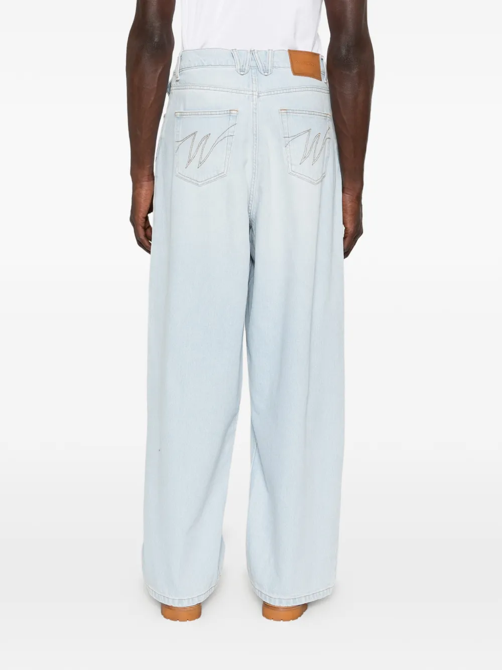 WALK IN PARIS Jeans met ballonpijpen Blauw