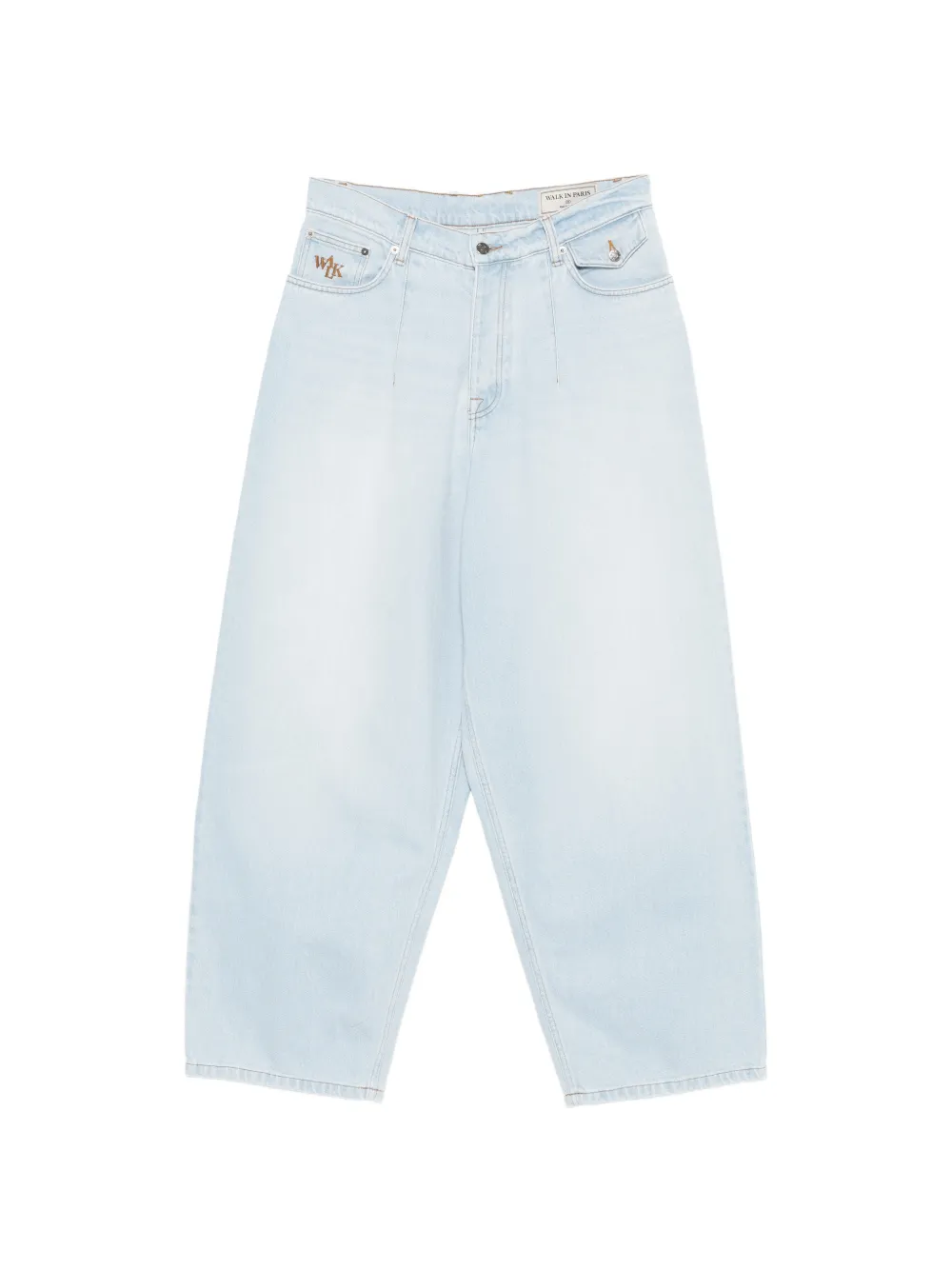 WALK IN PARIS balloon-leg jeans - Blu