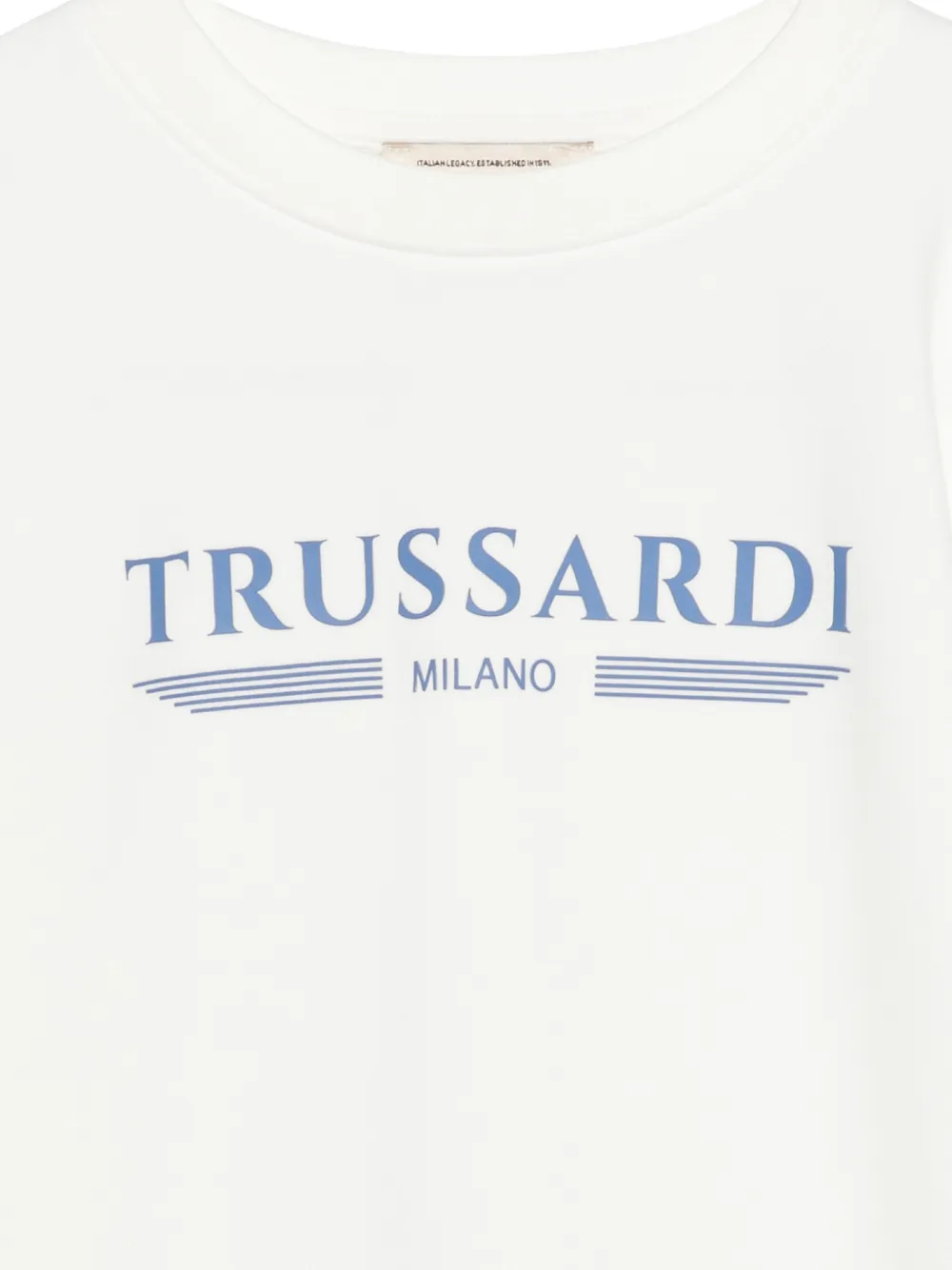  Trussardi Junior Logo-detail Sweatshirt - White 