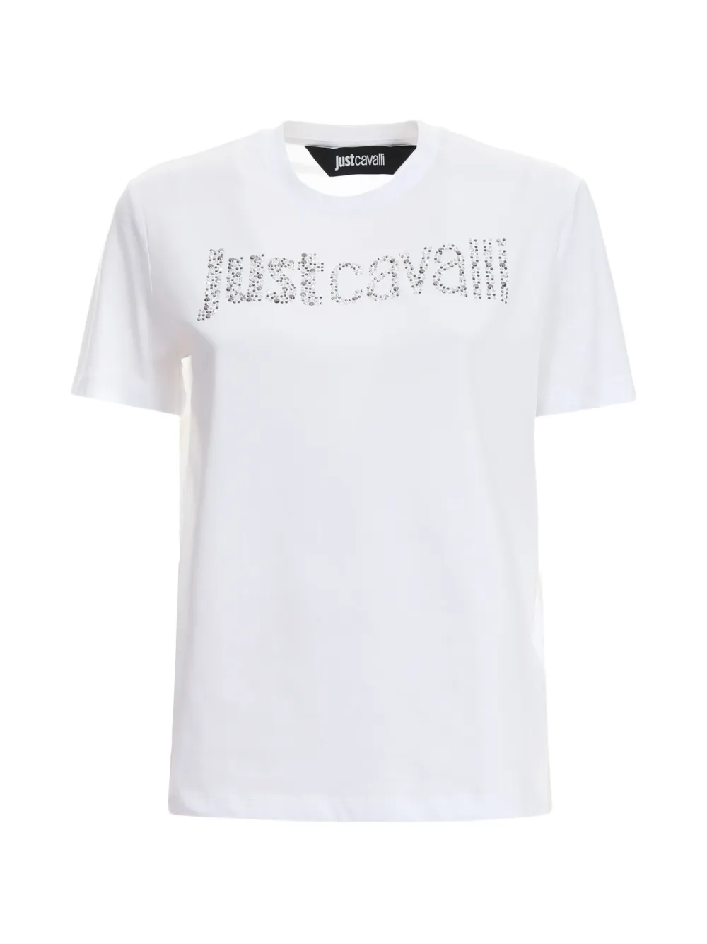Just Cavalli logo-detail T-shirt - Bianco