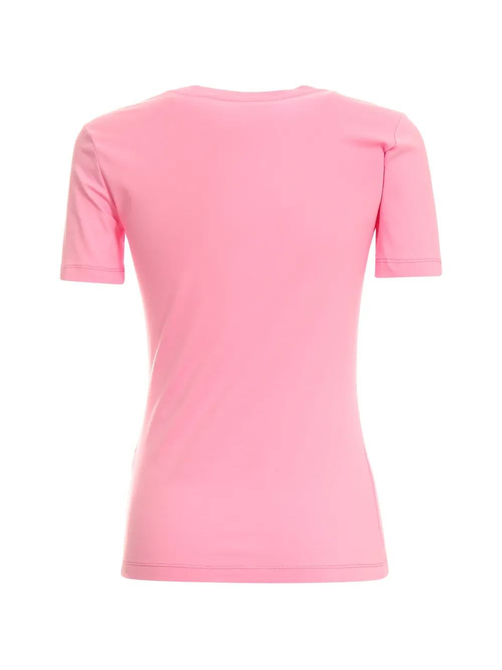 Just Cavalli T-shirt met logodetail Roze