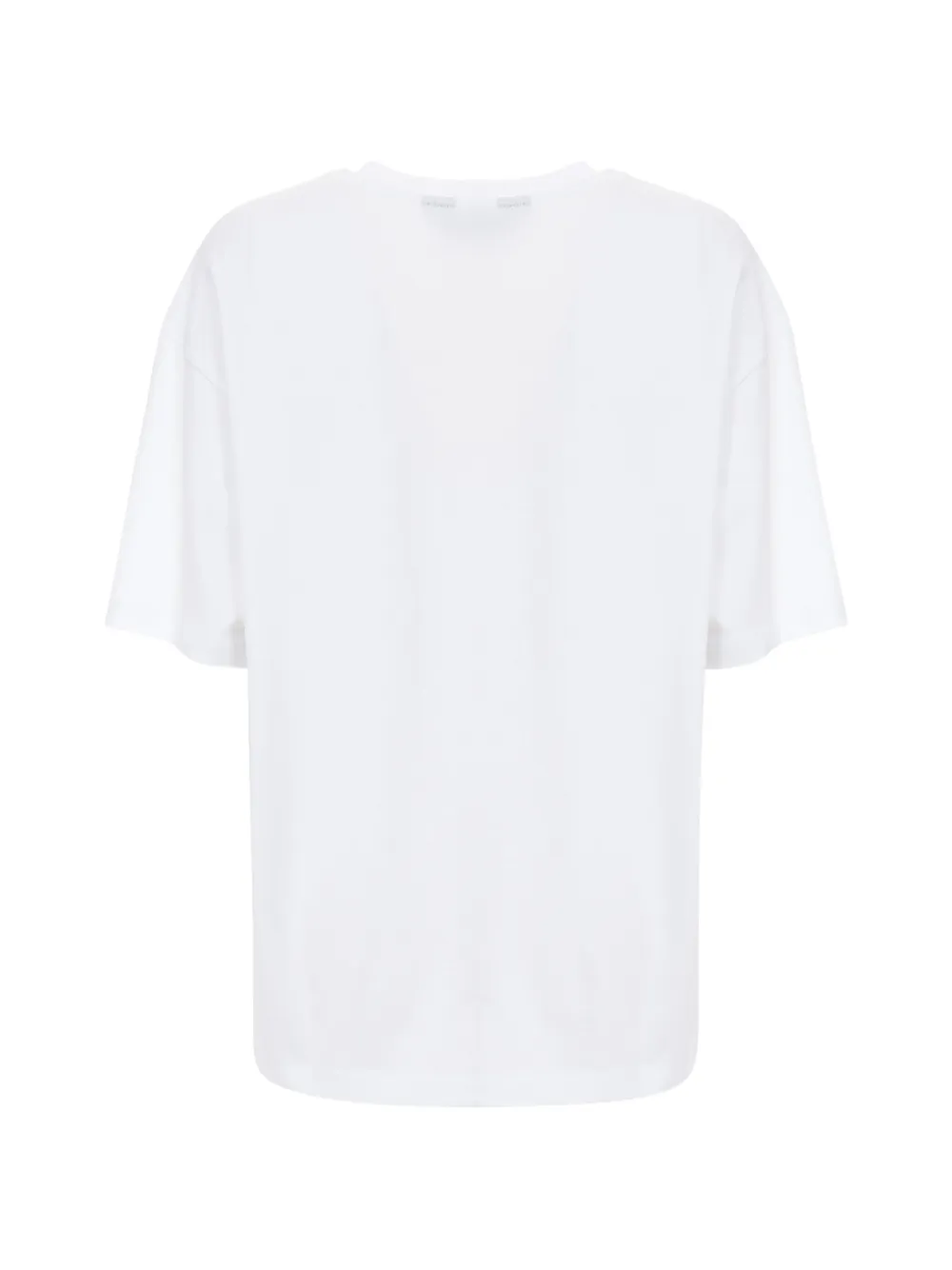 Just Cavalli T-shirt met bloemenprint Wit