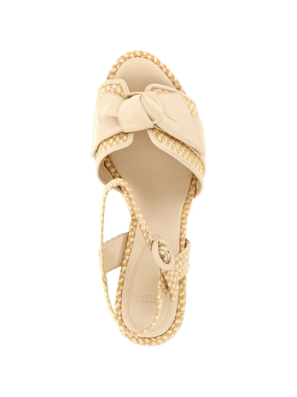 Alexandre Birman Maxi Clarita sandalen met plateauzool Beige
