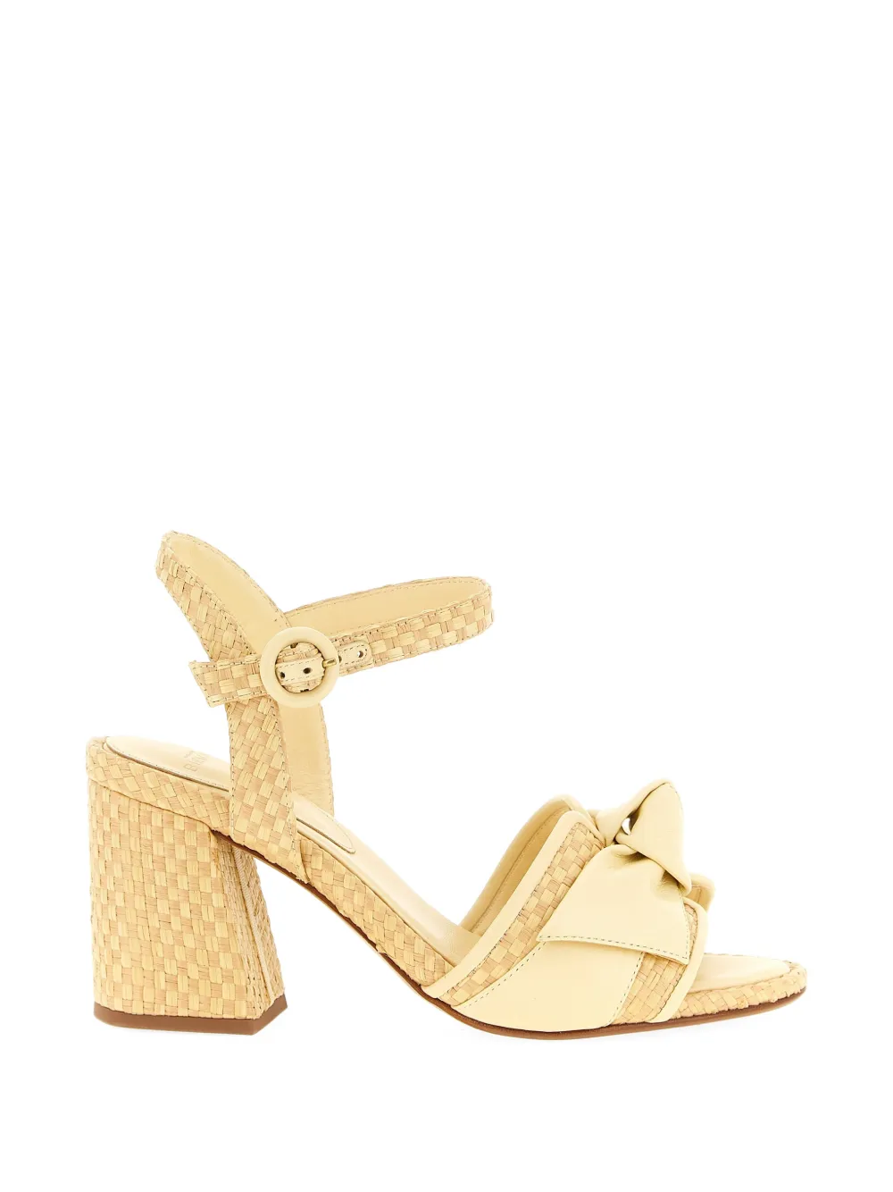 Alexandre Birman Clarita sandalen met blokhak Beige