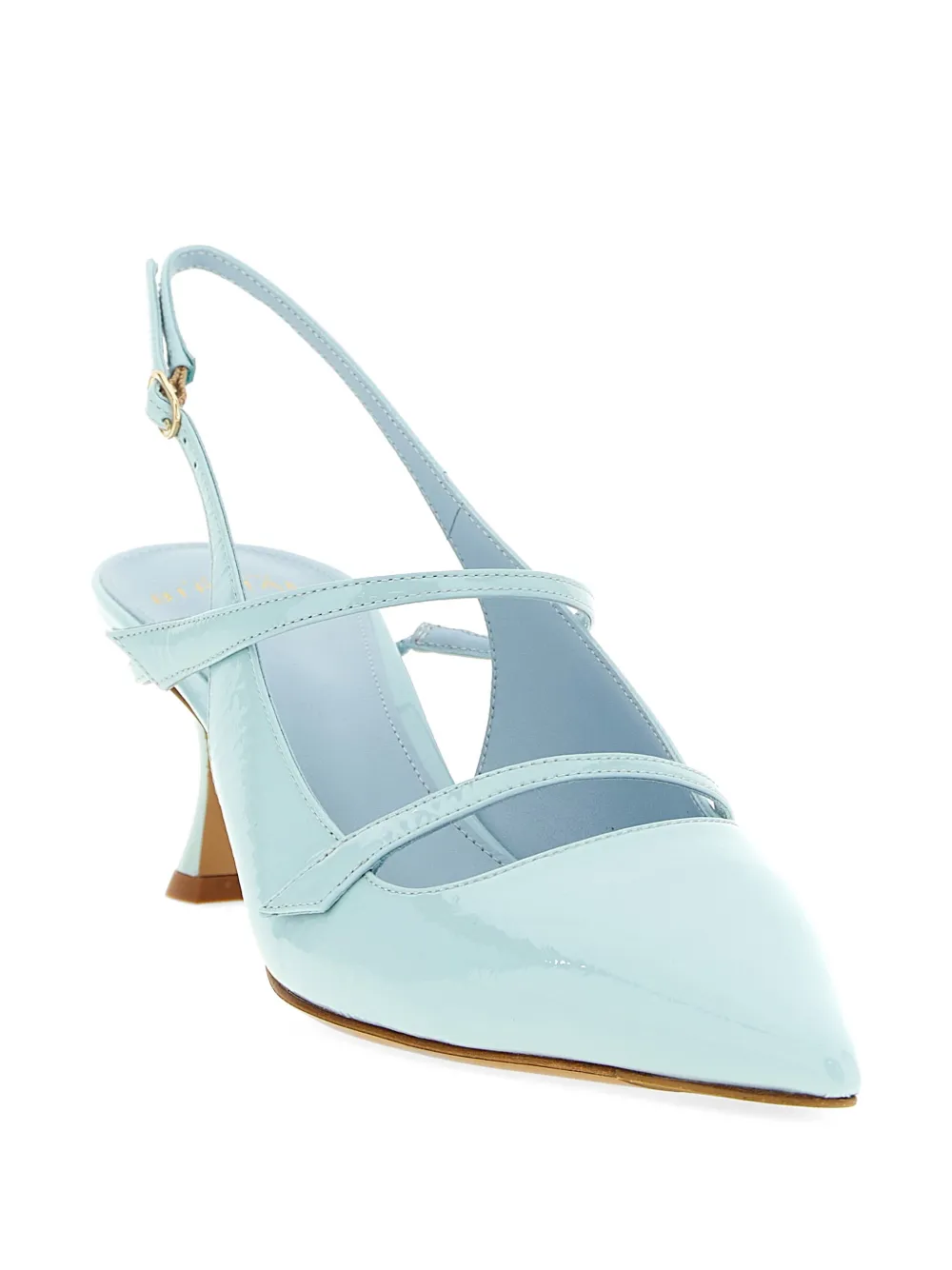 Alexandre Birman Tita slingback pumps met puntige neus Blauw