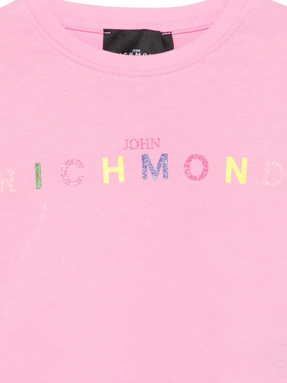  John Richmond Junior Logo-print T-shirt - Pink 