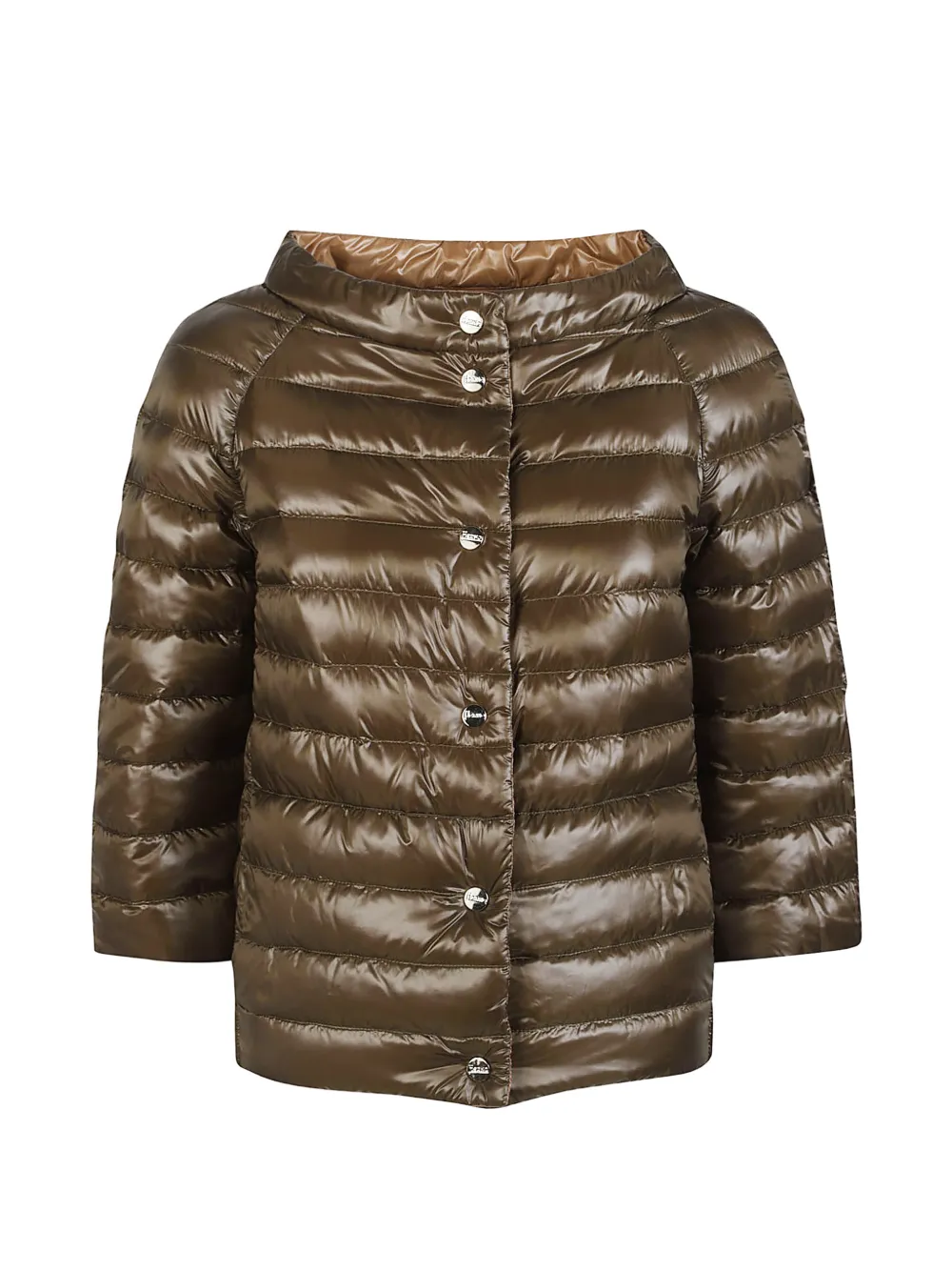  Herno Quilted Jacket - Brown 