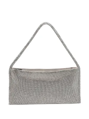 Cult Gaia Hera rhinestone-embellished Shoulder Bag | Silver | FARFETCH
