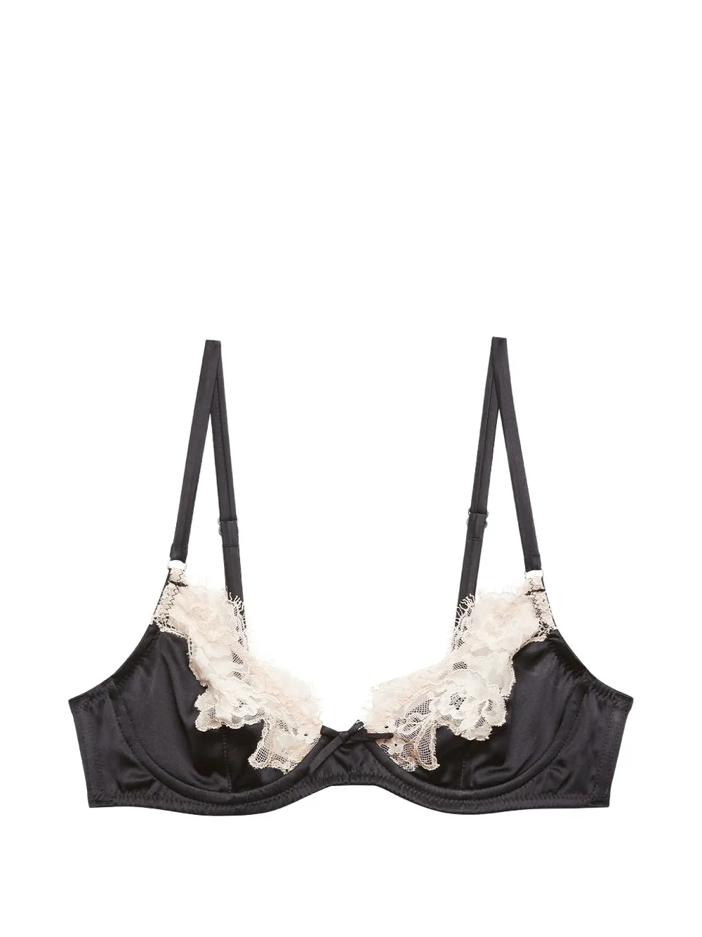 Fleur Du Mal Juliet Lace demi bra - Nero