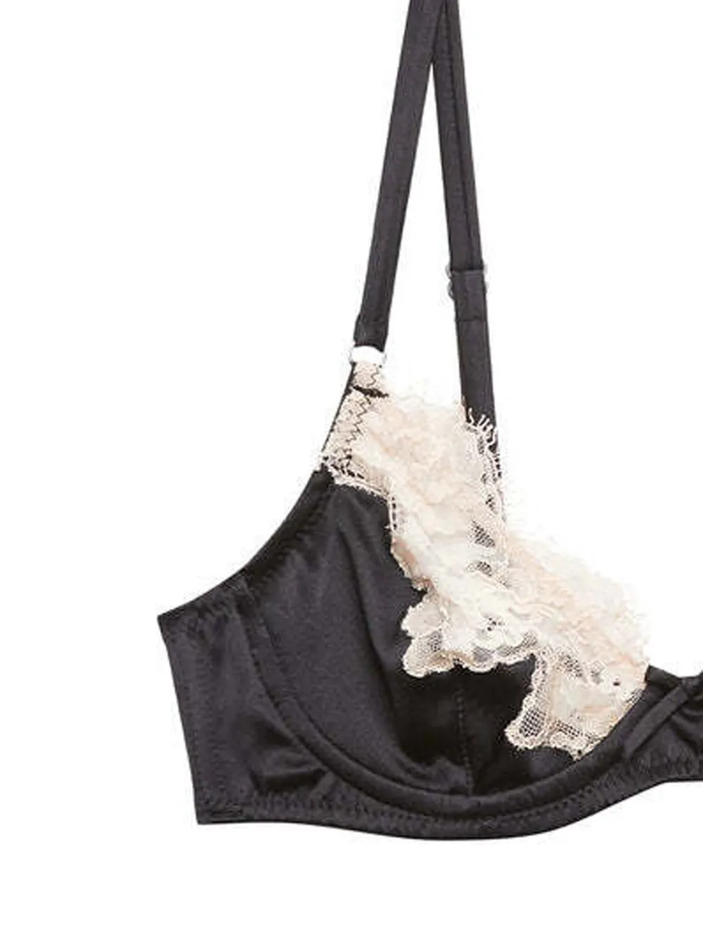 Fleur Du Mal Juliet bh met kant Zwart