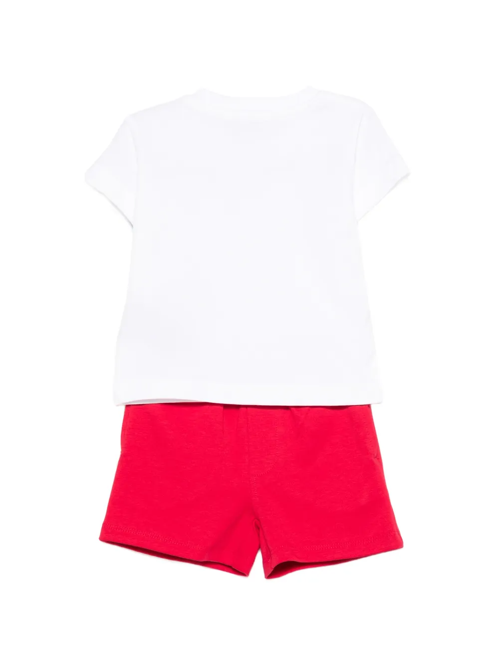  Trussardi Junior Logo T-shirt Shorts Set - White 