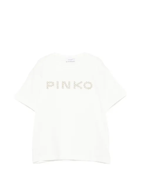 Pinko Kids logo-detail T-shirt