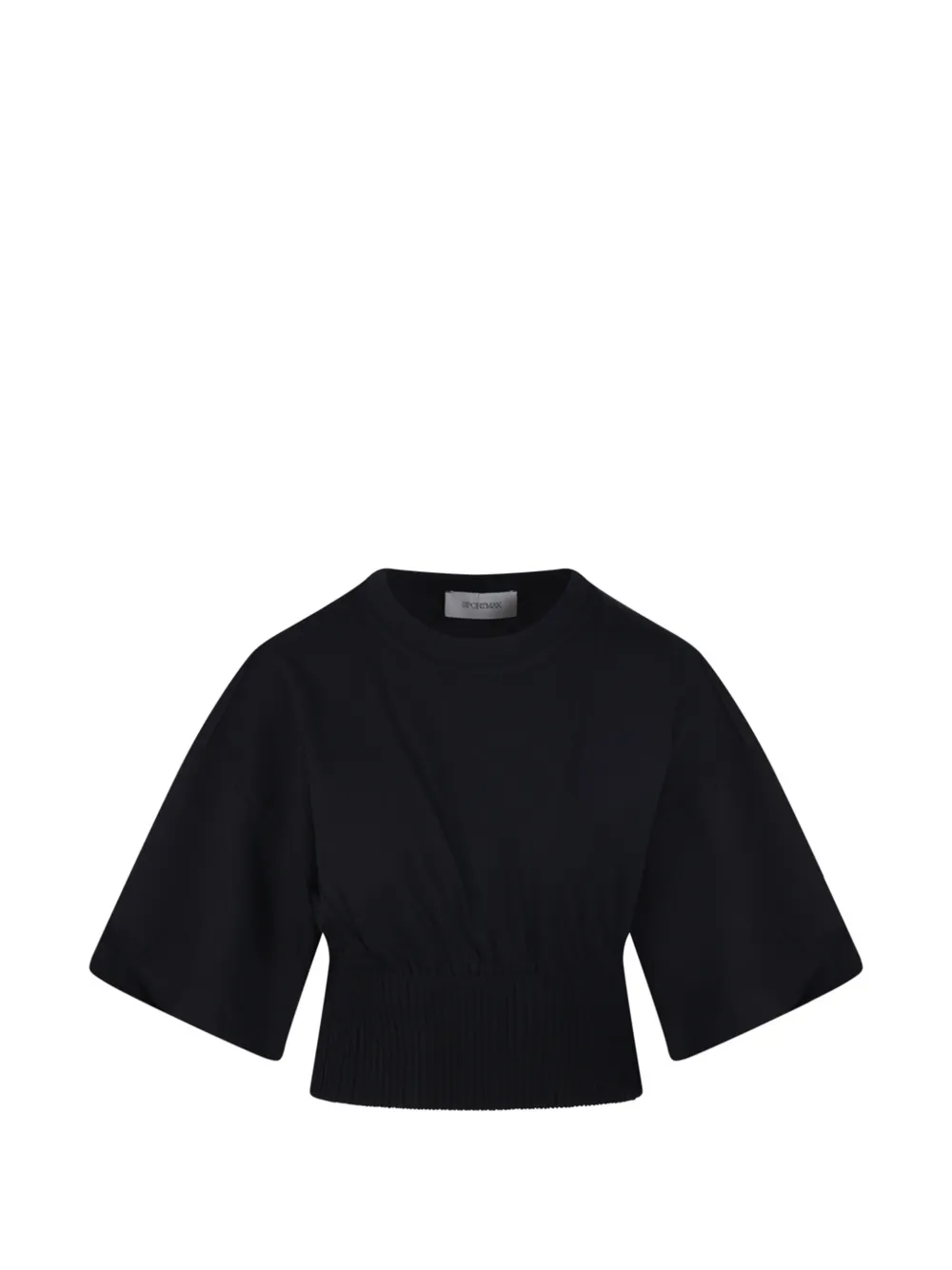 Sportmax cropped top - Nero
