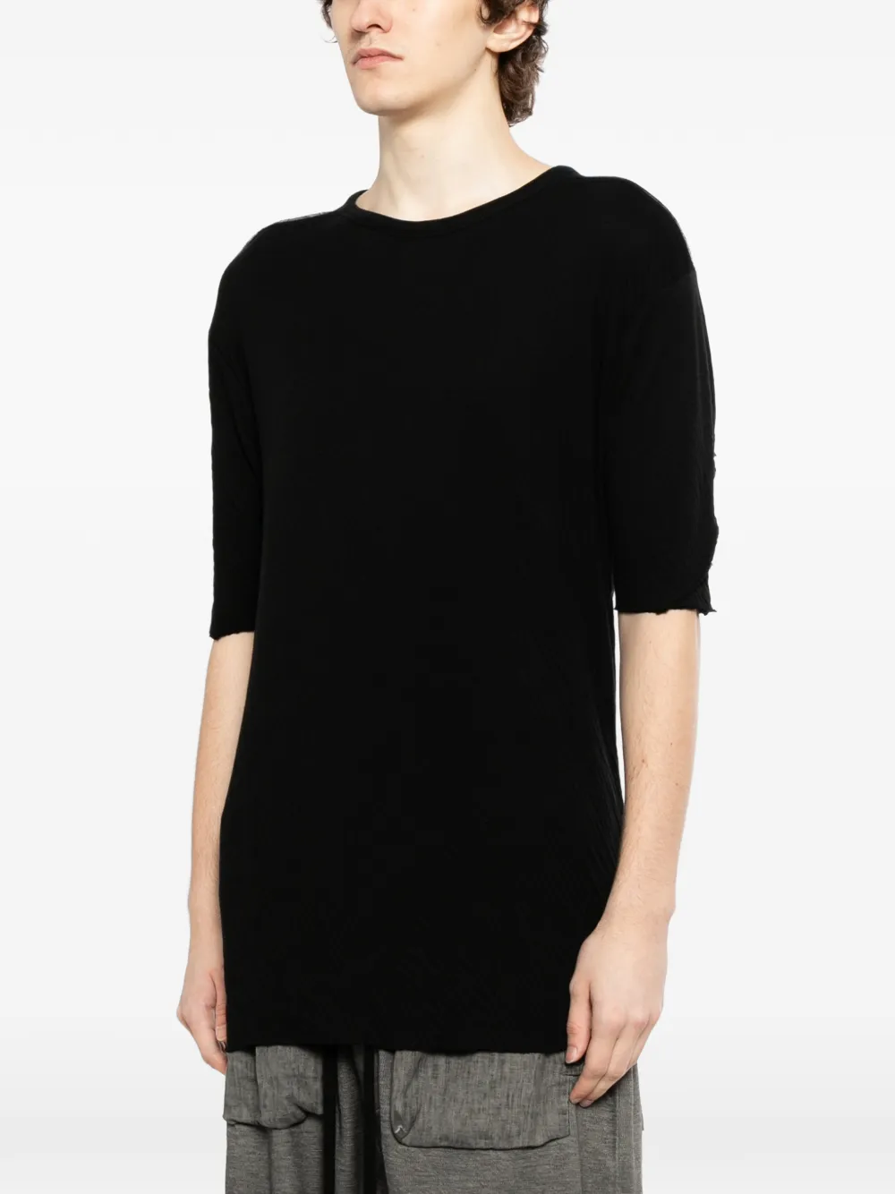 Thom Krom M TS 921 T-shirt Zwart