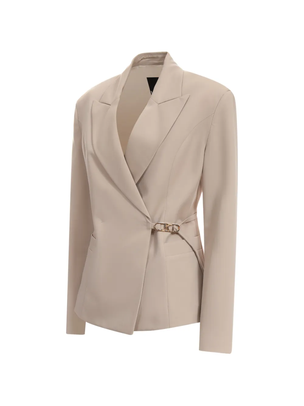  Just Cavalli Buckle-detail Blazer - Neutrals 