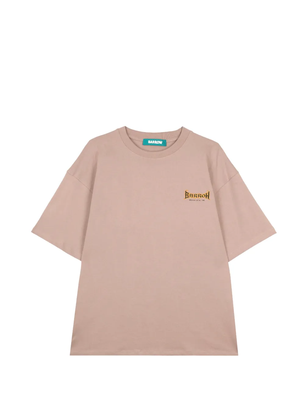 BARROW Jewel Edition cotton T-shirt - Rosa