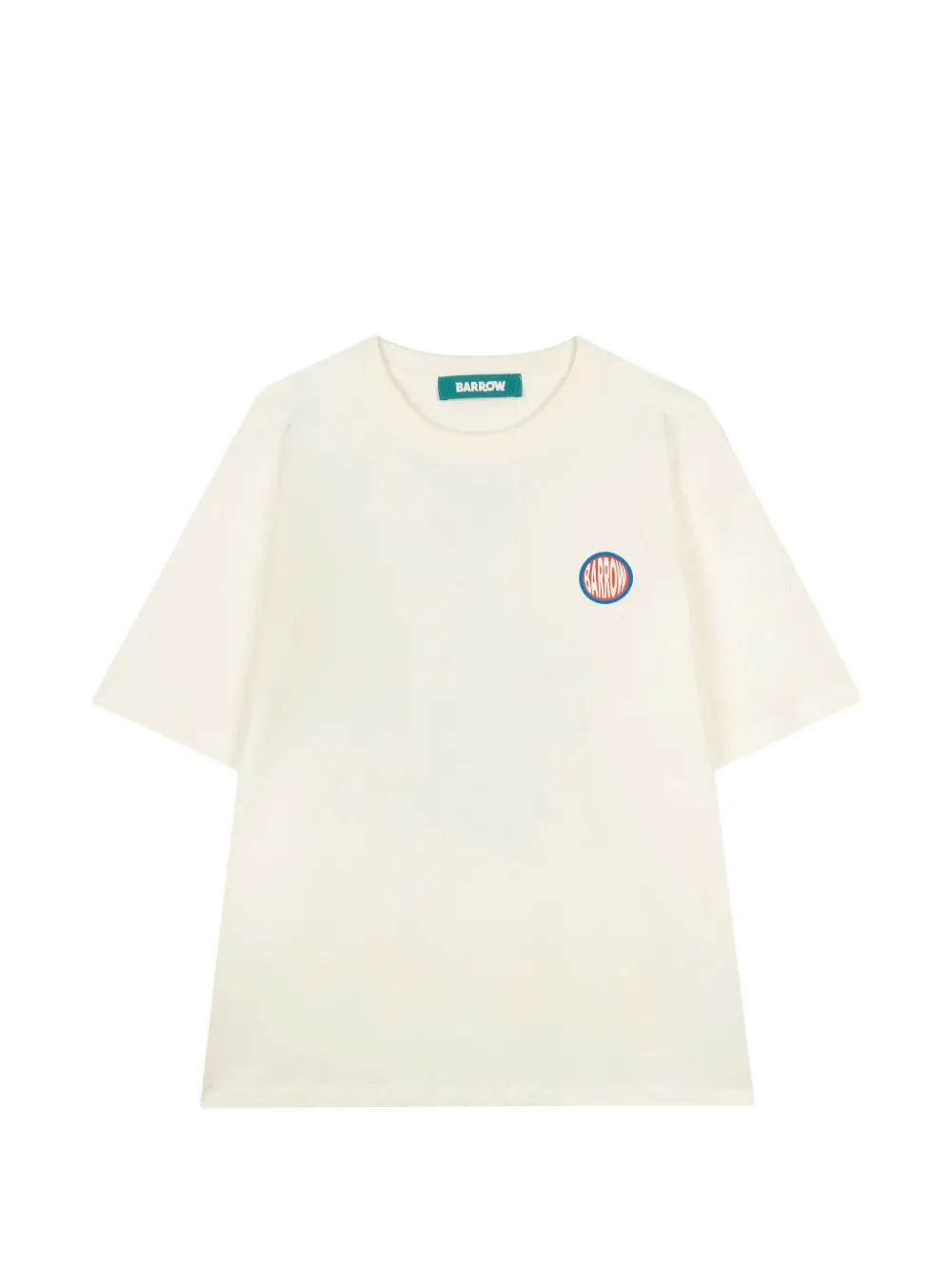 BARROW Jewel Edition cotton T-shirt - Toni neutri