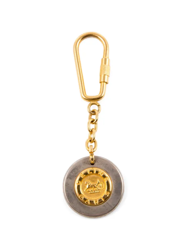 Celine Pre-owned 1980s Round-design Key Ring in Gold
