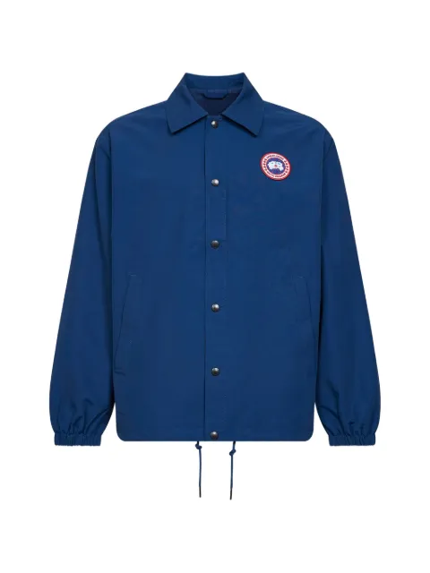 Canada Goose logo-patch shirt jacket