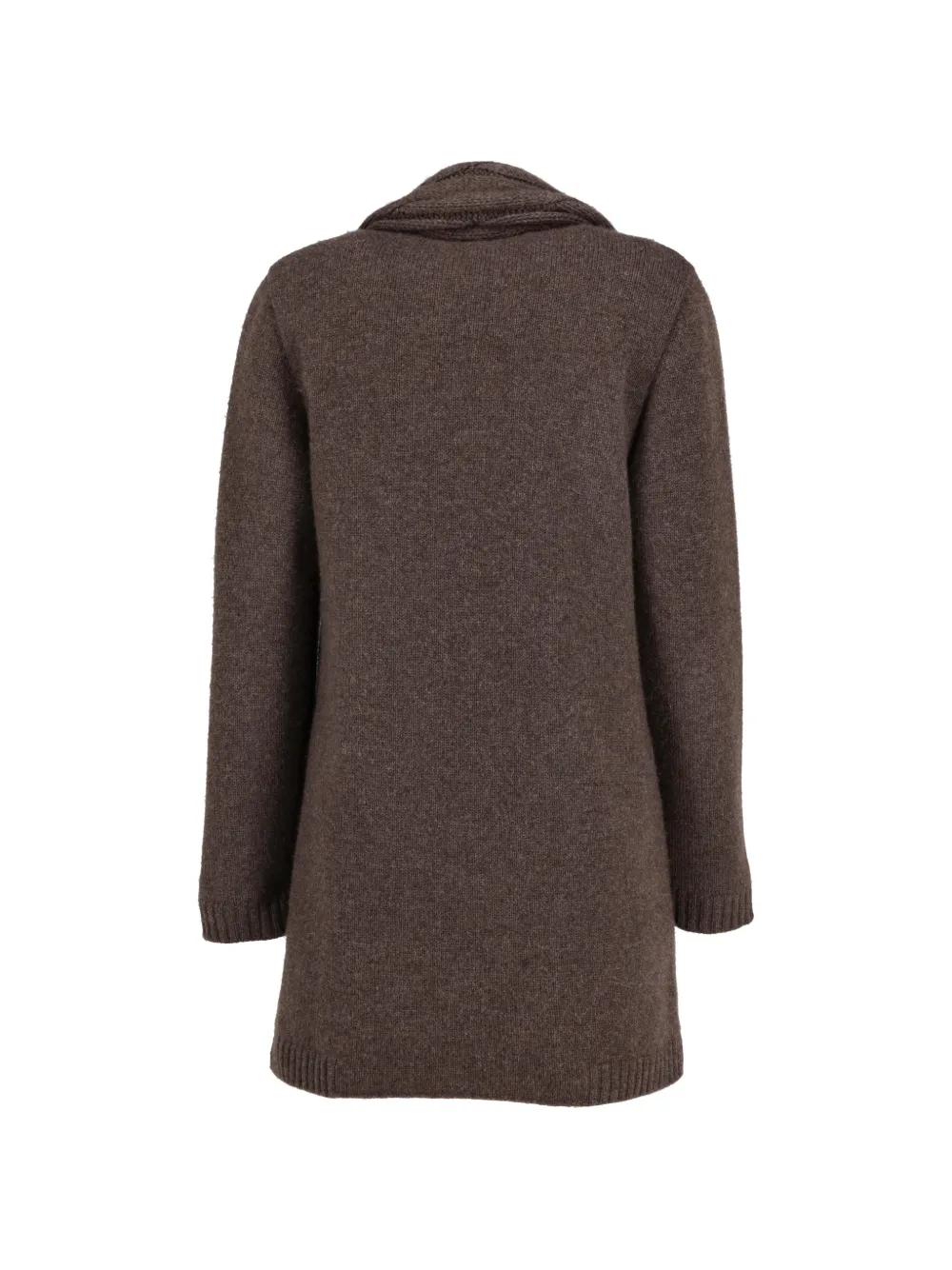Thick Cable-Knit Cardigan