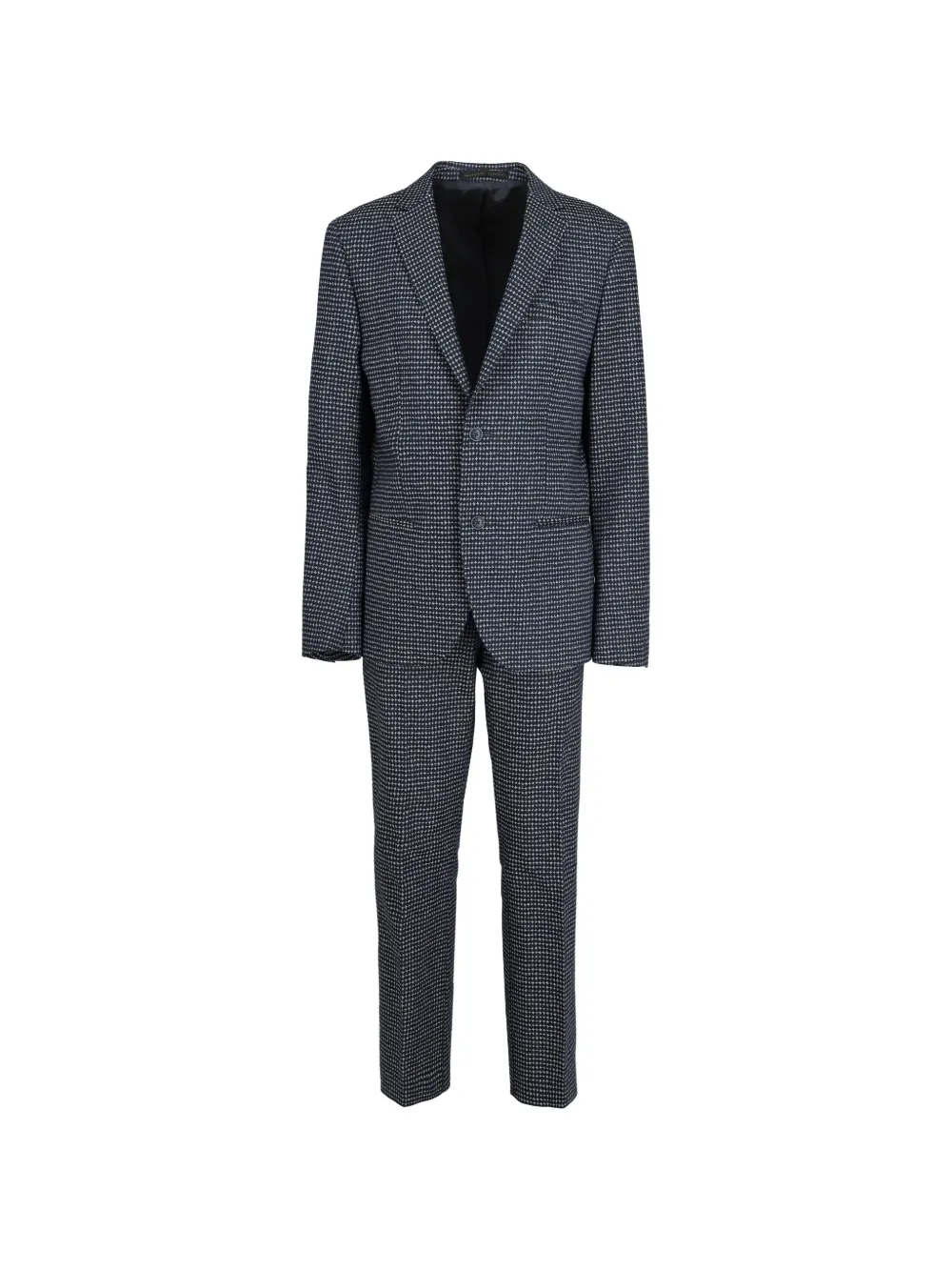 Massimo Rebecchi geometric-patterned suit - Blu