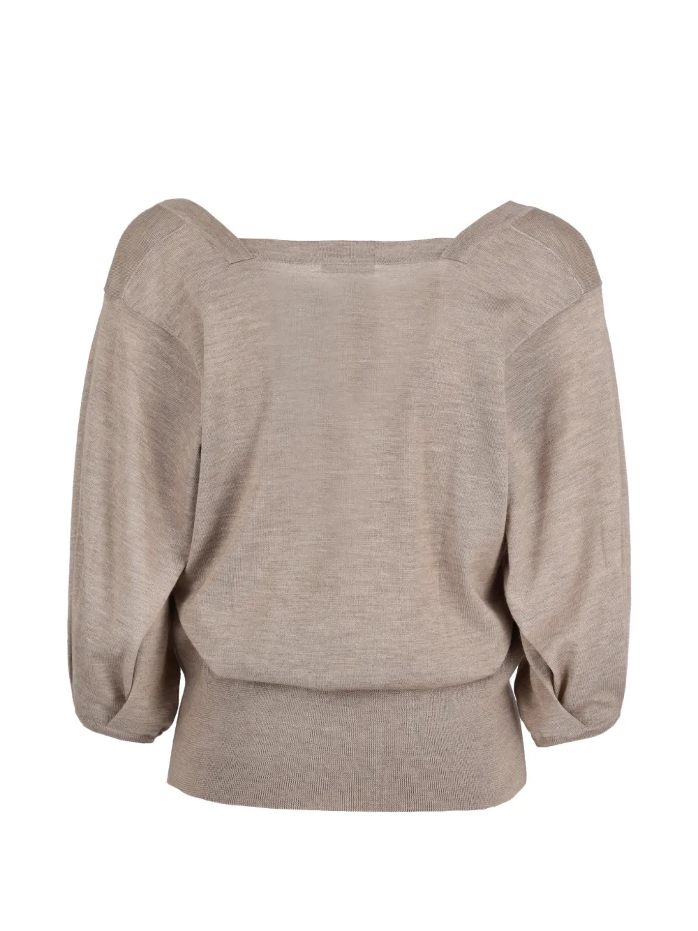  Malo Mélange-effect Top - Neutrals 