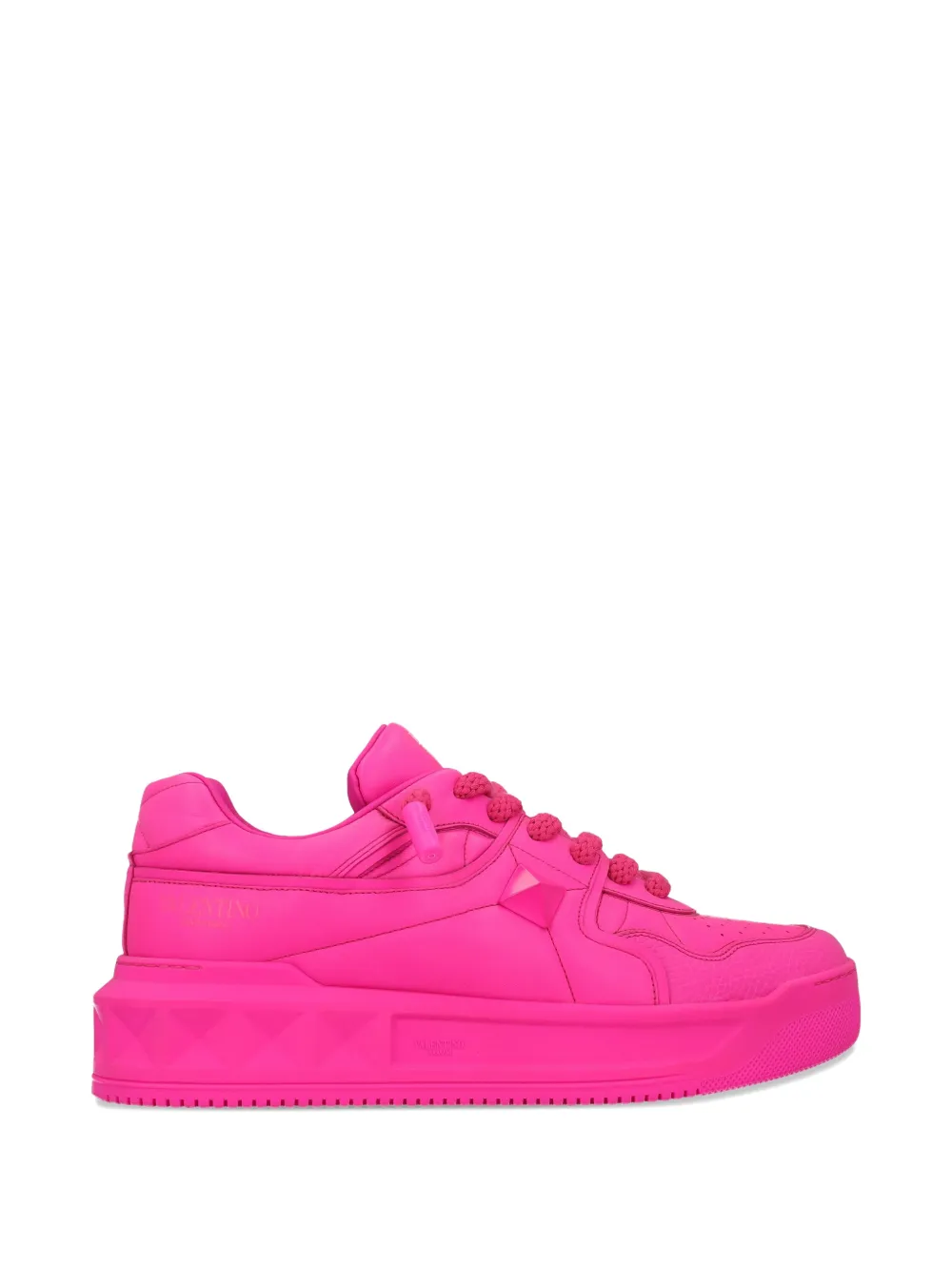 Valentino Garavani Pre-Owned One Stud XL Sneakers - Rosa