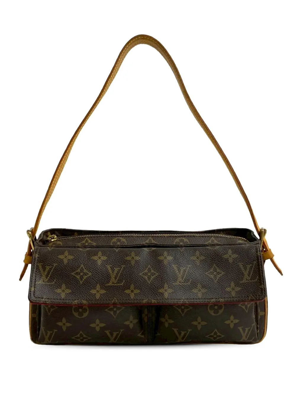Louis Vuitton Pre-Owned 2004 Monogram Viva Cite MM shoulder bag - Marrone