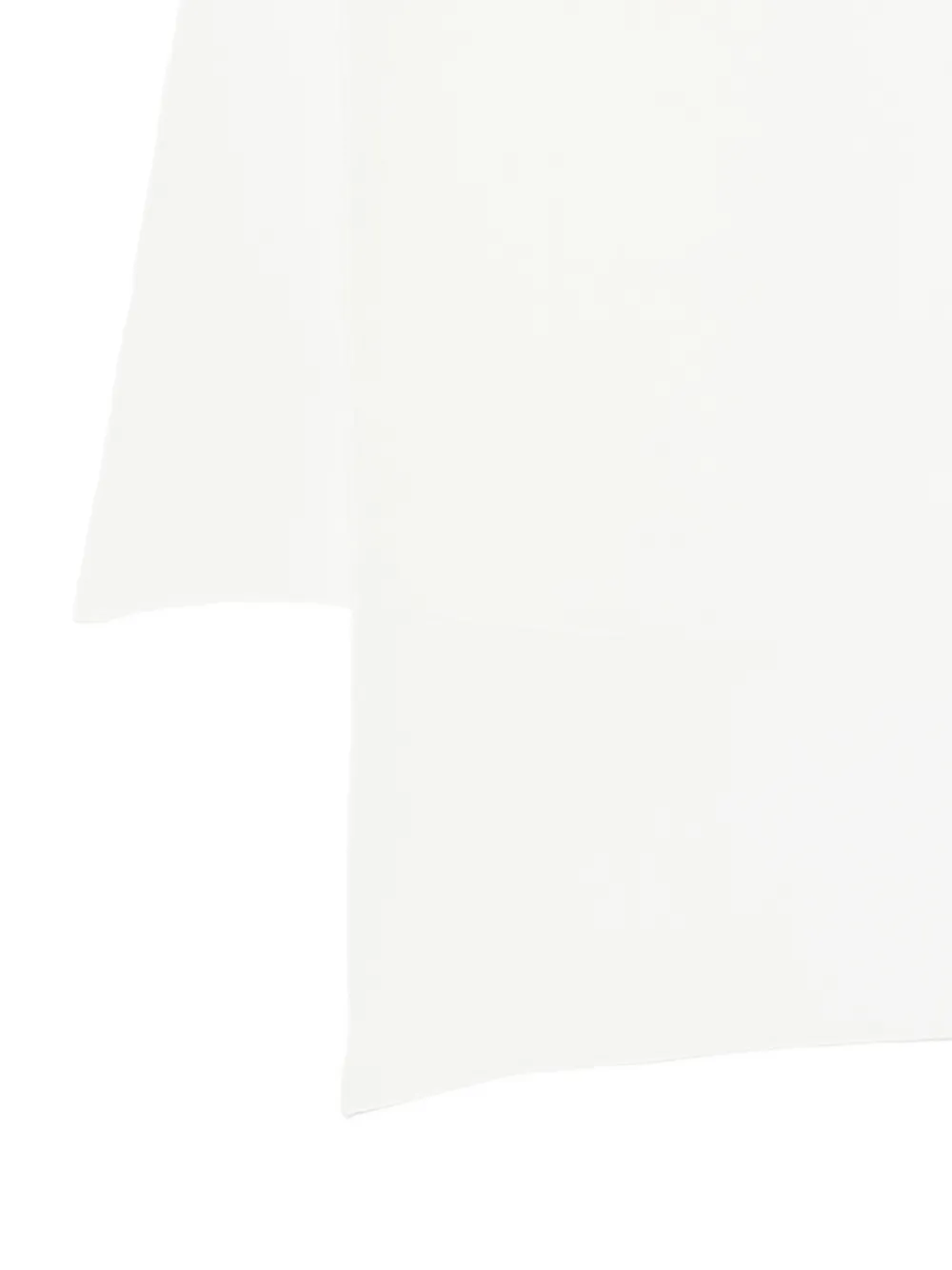  D.exterior White Scarf 