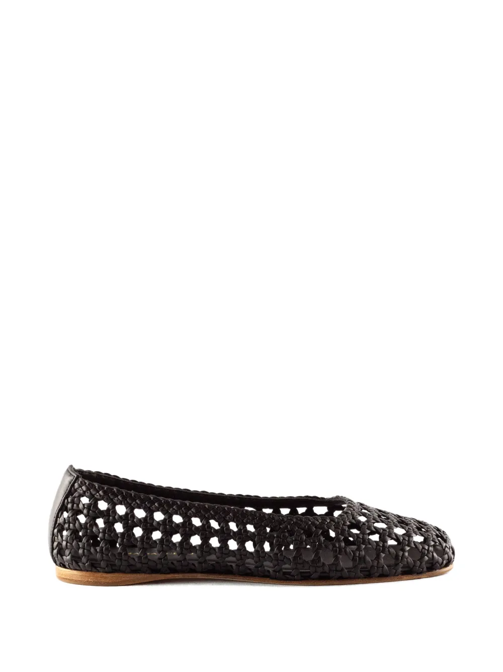 Paloma Barceló woven ballet flats - Nero