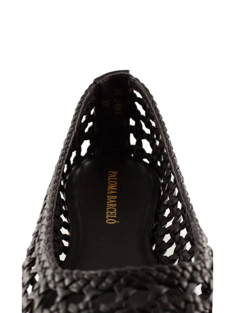 Paloma Barceló Geweven ballerina's Zwart