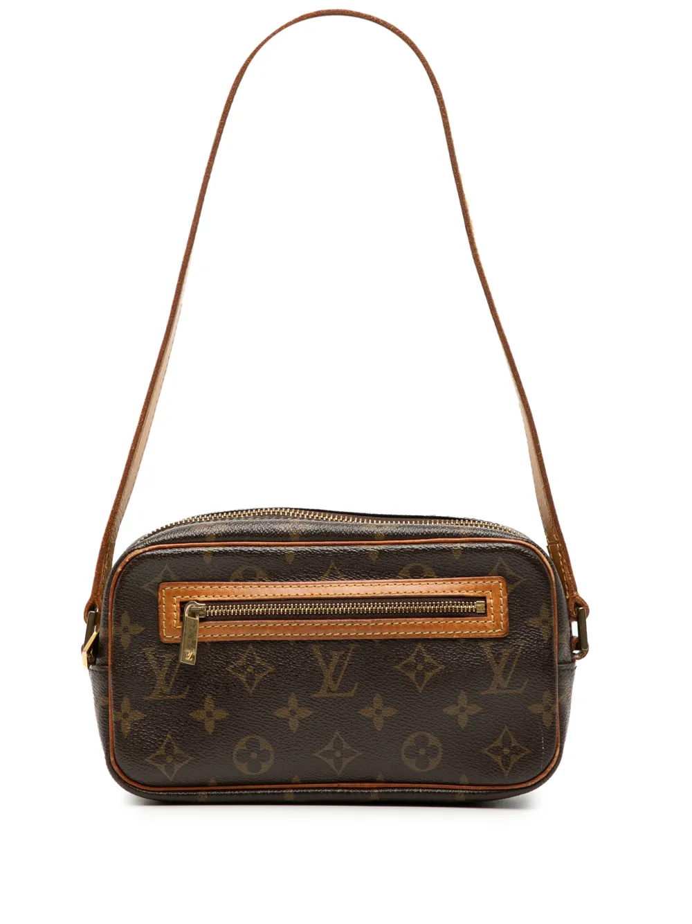 Louis Vuitton Pre-Owned 2002 Monogram Pochette Cite shoulder bag - Braun